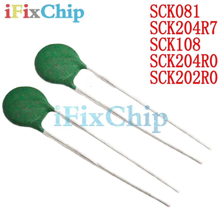 ใหม่ ตัวต้านทานความร้อน SCK081 SCK204R7 SCK108 SCK204R0 SCK202R0 2 ชิ้น