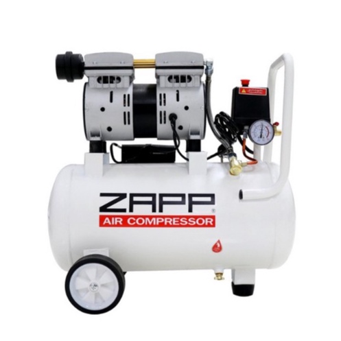 ZAPP ปั๊มลม รุ่น ZPO-25 ปั๊มลมแบบไร้น้ำมัน ปั๊มลม Oil Free ZPO-25 AIR COMPRESSOR 25 ลิตร ปั้มลมออยฟรี ออยฟรี