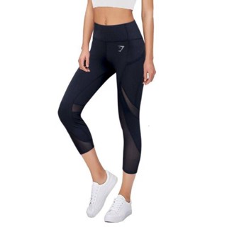 Gymshark Sleek Sculpture Cropped Leggings ขนาด5ส่วนถุง+ป้ายห้อย