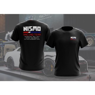 เสื้อยืดผ้าฝ้าย เสื้อยืด พิมพ์ลายโลโก้ NISSAN NISMO VER.2 VINTAGE