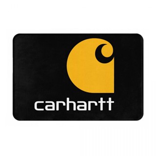 Carhartt พร้อมส่ง พรมเช็ดเท้า ผ้าสักหลาด กันลื่น ลายโลโก้ WIP ขนาด 16x24 นิ้ว สําหรับห้องน้ํา