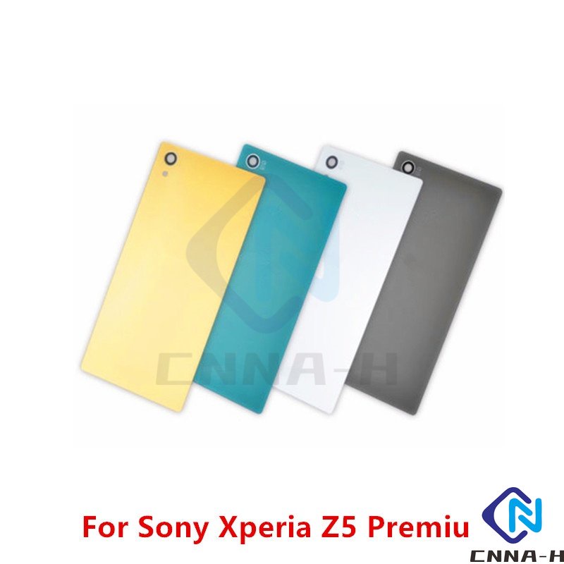 ฝาครอบแบตเตอรี่กระจก ด้านหลัง แบบเปลี่ยน สําหรับ Sony Xperia Z5 Premium E6853 E6883 E6833