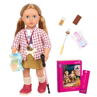 Our Generation DELUXE CAMPER DOLL W/ BOOK, SHANNON BD31396