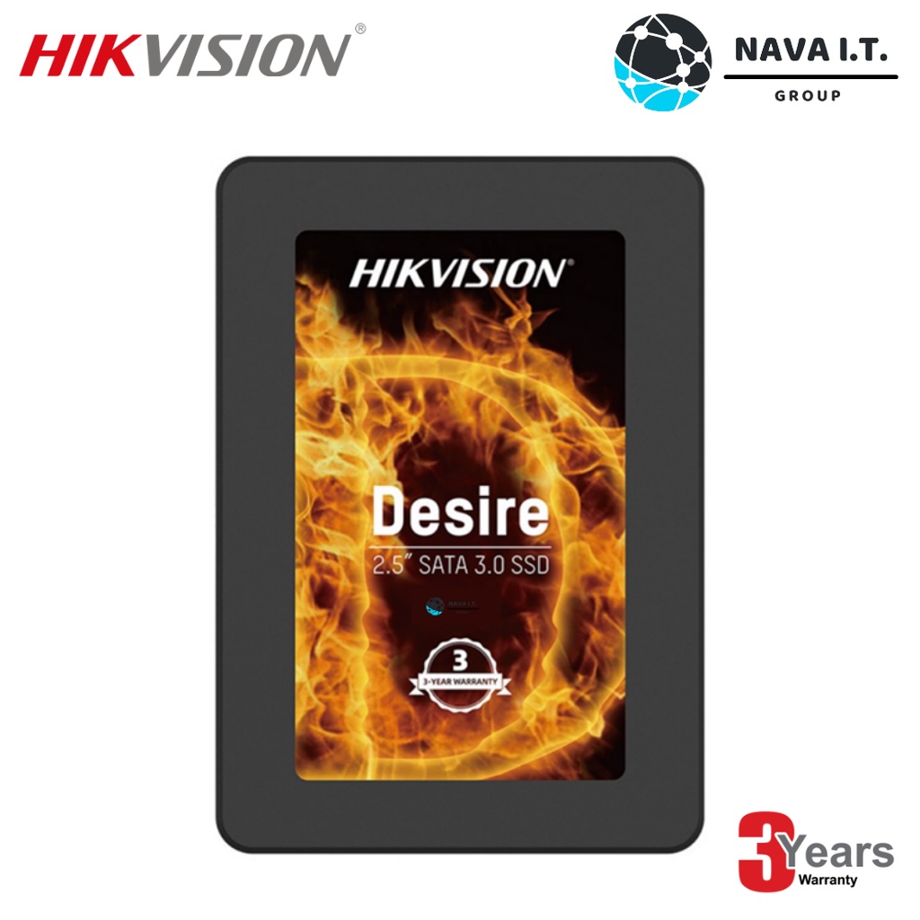 ⚡️กรุงเทพฯด่วน1ชั่วโมง⚡️ HIKVISION DESIRE(S) 3D NAND 2.5 SATA III 128GB 256GB 320GB 512GB 1TB SSD (เอสเอสดี) ประกัน 3 ปี