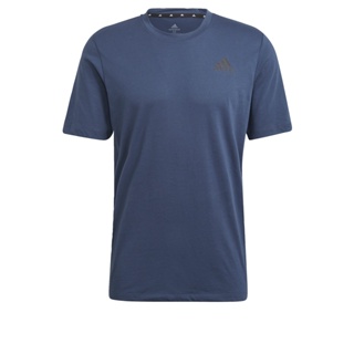 adidas เทรนนิง เสื้อยืด AEROREADY Designed 2 Move Sport ผู้ชาย สีน้ำเงิน GR0515