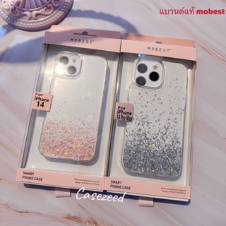 🔥จัดส่งทันที🔥 เคสใสกากเพชร iPhone14promax iPhone14 แบรนด์แท้ mobest ขอบนิ่ม เคสกันกระแทก เคสโฮโลแกรม ส่งจากไทย