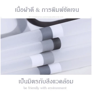 ผ้าม่านห้องน้ำ 200X200cm กันเชื้อรา ม่านพลาสติก PEVA ม่านกันน้ำ ในห้องน้ำ