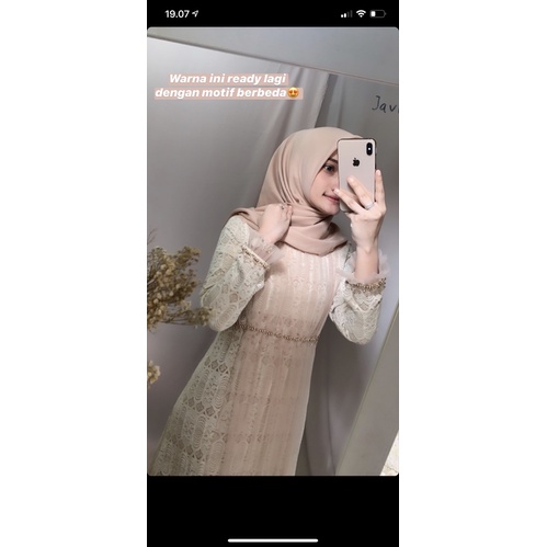 ✨PRELOVED Nadia Dress by Javina Official size S สีเทา✨