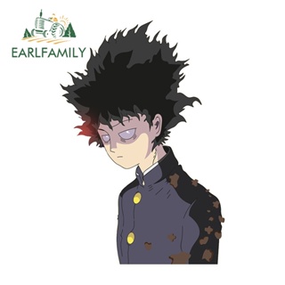 Earlfamily สติกเกอร์ไวนิล ลาย Mob Psycho 100 13 ซม. x 9.6 ซม. สําหรับติดตกแต่งรถยนต์ รถจักรยานยนต์ สเก็ตบอร์ด ตู้เย็น กระเป๋าเดินทาง