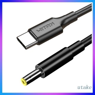 Utakee สายชาร์จ USB-C เป็น DC 4.0 X1.7 มม. TypeC PD12V DC4017 60W