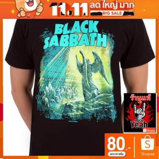 เสื้อวง BLACK SABBATH เสื้อเท่ห์ แฟชั่น เสื้อวินเทจ แบล็กแซ็บบาธ RCM406