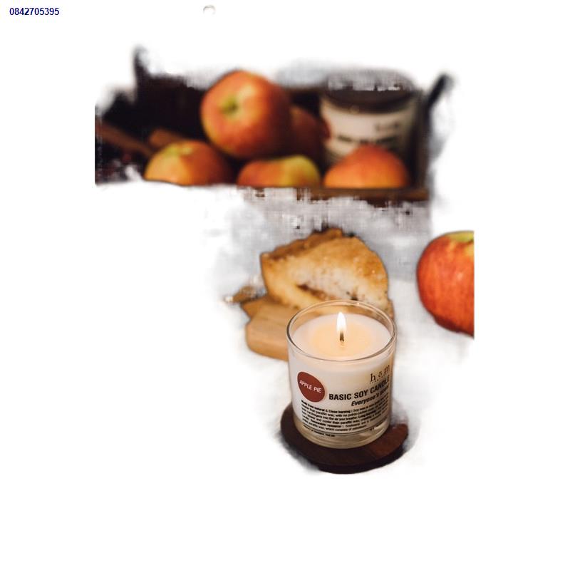 เทียนหอม Soy candle - Apple Pie