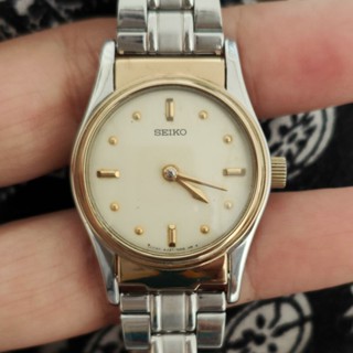 นาฬิกา Seiko สำหรับ คนตาบอด  ใช้มือสัมผัสหลักเวลา ระบบ quartz นาฬิกามือสองญี่ปุ่น