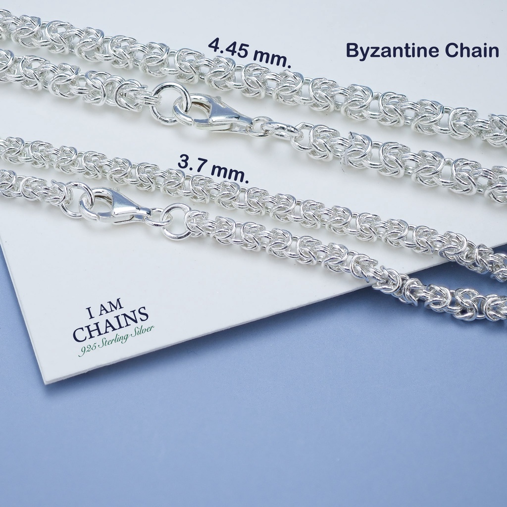 I Am Chains سلسلة فضة 925 للرجال 16-30 بوصة — صورة 2
