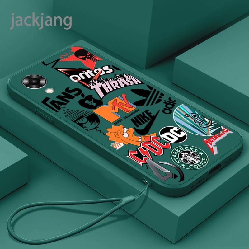 ปลอก OPPO A17K แบรนด์อินเทรนด์ TPU Soft CASE Phone CASE Cover