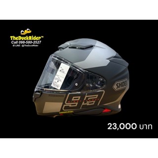 SHOEI NXR2 (Z8) RUSH  TC-5 BLACK/SILVER ผ่อน 0% 10 เดือน