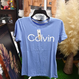 CK แท้ Performance Calvin Logo T-shirt