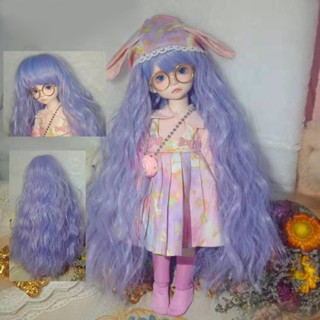 【doll Wigs】วิกผม DW004 BJD  1/8 และ 1/6 สามขนาด และสีจากอัญมณีของผมตุ๊กตา