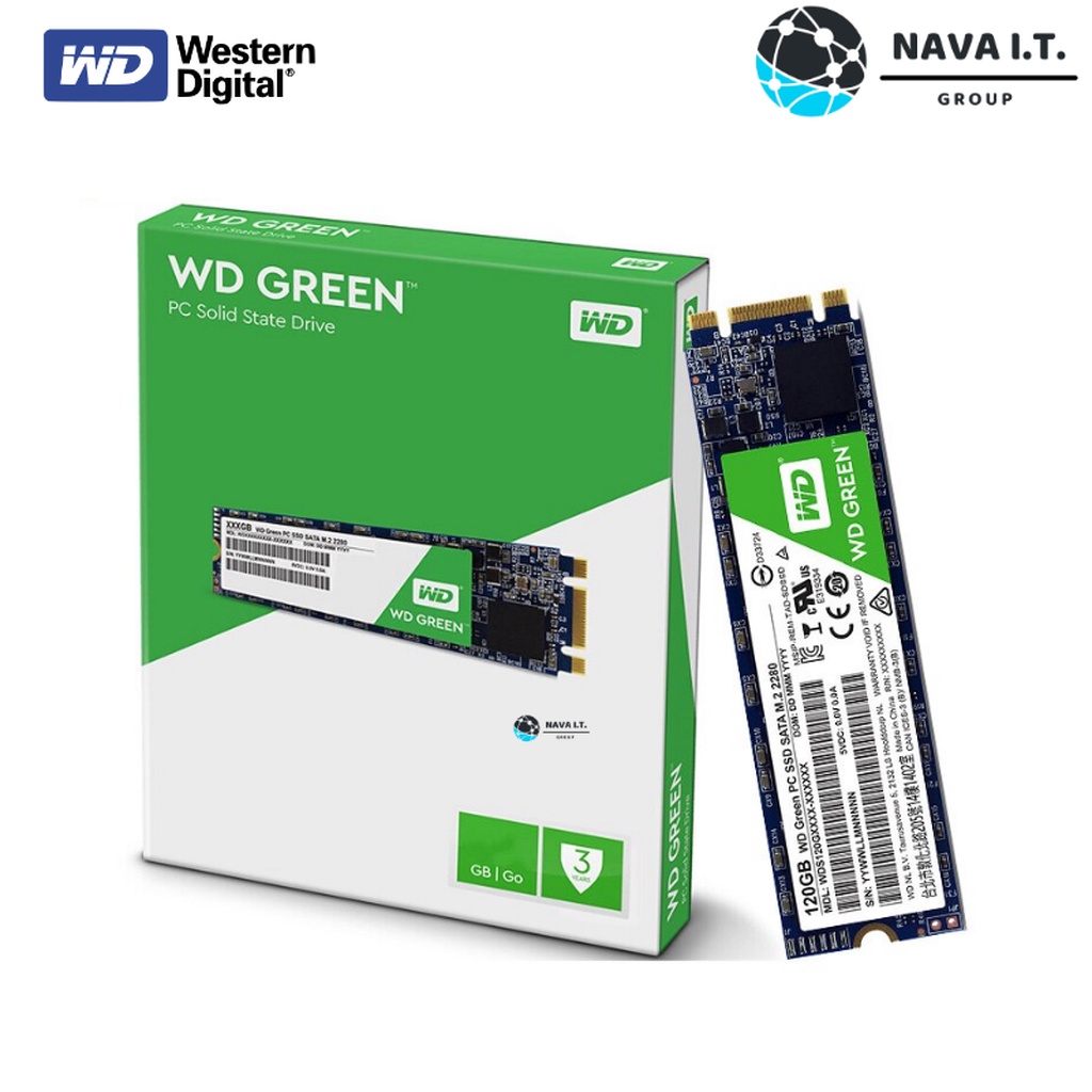 ⚡️กรุงเทพฯด่วน1ชั่วโมง⚡️ WD GREEN 240 GB M.2/2280 SATA SSD WDSSD240GB-M.2-GREEN-3D รับประกัน 3 ปี