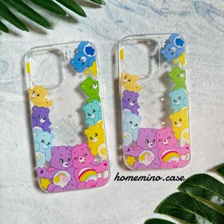 🌈 พร้อมส่ง ❤️ Care Bears Clear Case เคสแคร์แบร์ แบบใส ลิขสิทธิ์แท้ (14 Pro Max/14 Pro/14 Plus/13 Pro Max)