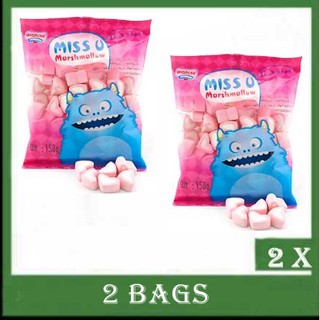 2 x MISS U brand marshmallow candy 150G มาร์ชเมลโล่ 2 Bags