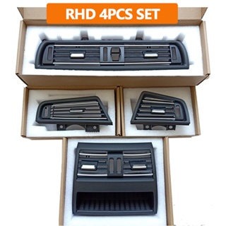 Rhd กระจังหน้าซ้าย ขวา โครเมี่ยม ติดช่องแอร์รถยนต์ สําหรับ BMW 5 Series F10 F11 F18 520i 523i 525i 528i 535i