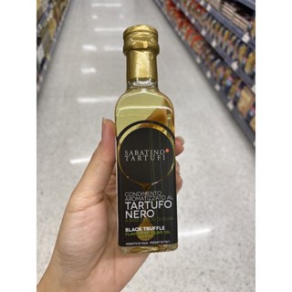 Sabatino Tartufi Black Truffle Oil 100 Ml. น้ำมันมะกอก กลิ่น เห็ดทรัฟเฟิลดำ ( ตรา ซาบาติโน่ )