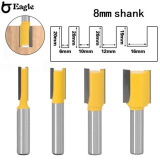 [CRAZY SALE]1PC 8mm Shank Bottom Wood Cleaning Bit Straight-Router Bit Clean Milling Cutter