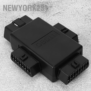 Newyork251 อะแดปเตอร์ปลั๊กเชื่อมต่อ Obd 1 ตัวผู้ เป็น 3 ตัวเมีย 16Pin