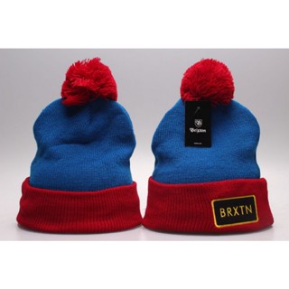 Brixton Beanies หมวกบีนนี่ ผ้าวูลถัก ลายตัวอักษร สไตล์ฮิปฮอป สตรีท ฤดูใบไม้ร่วง ฤดูหนาว สําหรับผู้ชาย ผู้หญิง