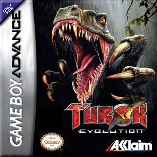 ตลับ GBA Turok: Evolution  ตลับผลิตใหม่ ภาคภาษาอังกฤษ