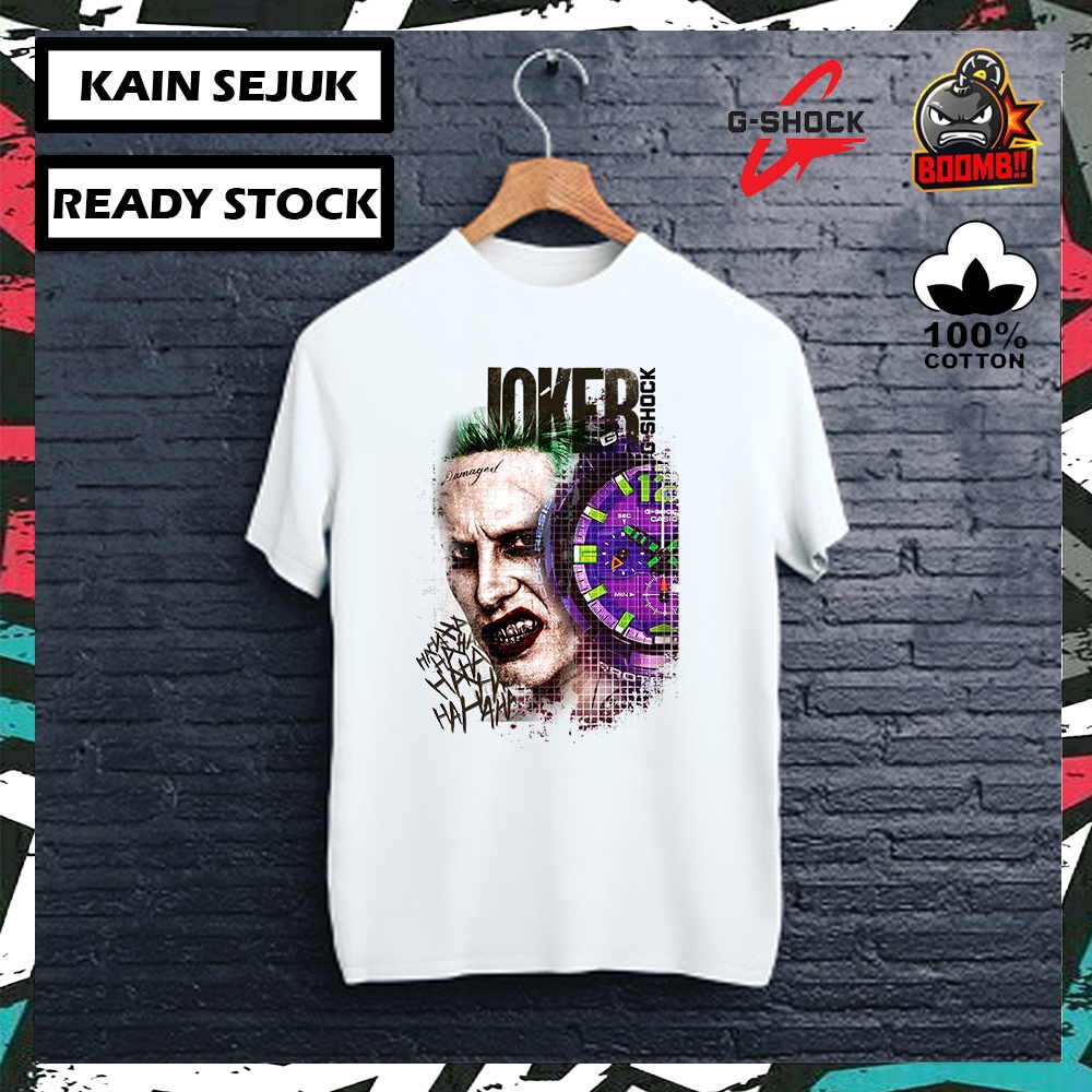 🔥ผ้าฝ้ายพรีเมี่ยม 100%🔥 G SHCOK 5 เสื้อยืดผ้าฝ้าย 100% เสื้อยืด Streetwear ผู้ชายผู้หญิง Unisex Baju