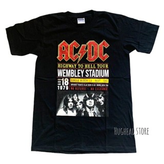 AC012 เสื้อวงร็อค ACDC เอซีดีซี เสื้อวง เสื้อยืดเอซีดีซี เสื้อวินเทจ T-Shirt