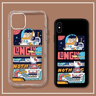 universe Space เคสไอโฟน iPhone 11 pro max X Xr Xs Max เคส iPhone 13 14 8 พลัส case 12 pro max 7 8plus phone case 14 plus