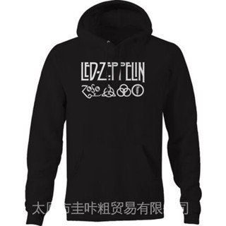 เสื้อกันหนาว มีไฟ Led Zeppelin สไตล์คลาสสิก W64V