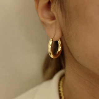 ChicAppeal : Classic hoop earring ต่างหูห่วง (size 2.5)