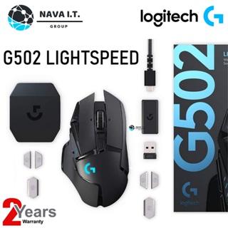 COINSคืน15%⚡FB9JMZV6⚡ LOGITECH G502 เมาส์เกมมิ่งไร้สาย LIGHTSPEED WIRELESS GAMING MOUSE รับประกันศูนย์ 2 ปี