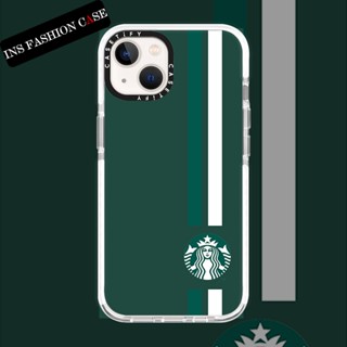 Casetify X SB Label 3 ขอบสีขาว สีพื้น เคส iPhone สําหรับ iPhone 14 13 12 11 Pro MAX IX XS MAX XR 6 6s 7 8 Plus เคสกันกระแทก กันชน ใส นิ่ม เคส