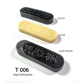 LB ขี้ผึ้งขัดขอบ Columbus Edge Polishing Wax อุปกรณ์งานหนัง T006**ราคาต่อชิ้น**