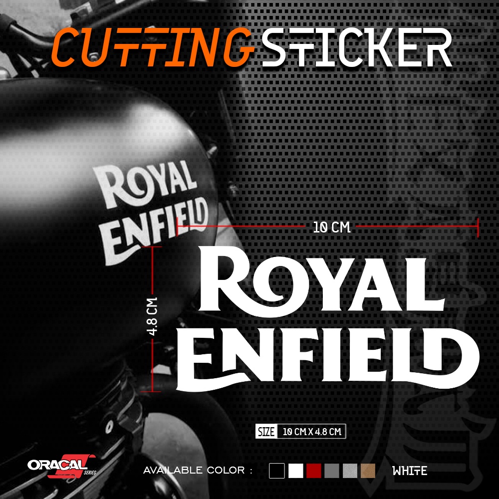 สติ๊กเกอร์ตัด Royal Enfield | สติ๊กเกอร์ตัดรอยัล เอนฟิลด์ | รอยัล เอนฟิลด์
