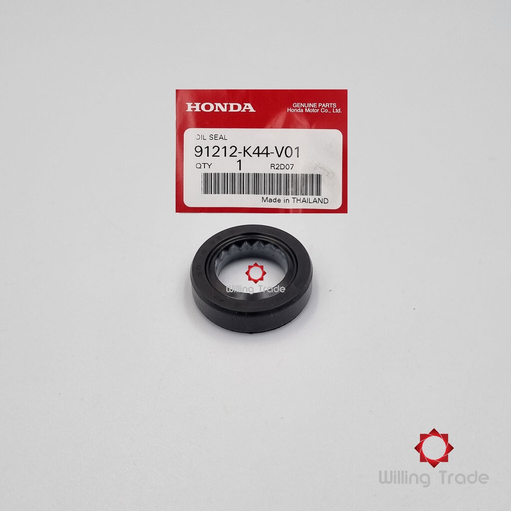 0479_HO. ซีลกันน้ำมัน 16X26X6 (B289) HONDA: (91212-K44-V01) CLICK 125I 2012-2019 [แท้ศูนย์ 100%] แทน