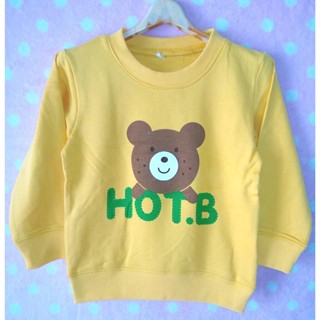 TLB-145 เสื้อแขนยาวเด็กชาย sweater ลายหมี tlb-Size-120