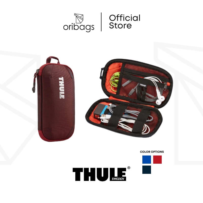 Thule Subterra Powershuttle Mini Cable &amp; Charger Organizer - Black / Mineral / Ember
