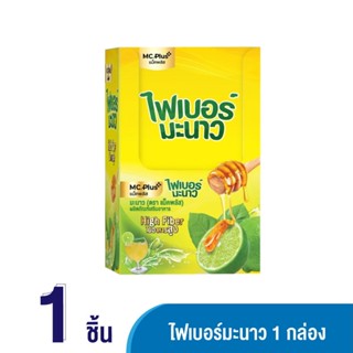 Mc.Plus Manow แม็คพลัส มะนาว ไฟเบอร์มะนาว 1 กล่อง 6 ซอง