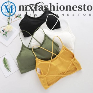 Mxfashione สปอร์ตบรา ดันทรง ระบายอากาศ ป้องกันแสงสะท้อน ไร้รอยต่อ สําหรับผู้หญิง ใส่เล่นโยคะ ยิม