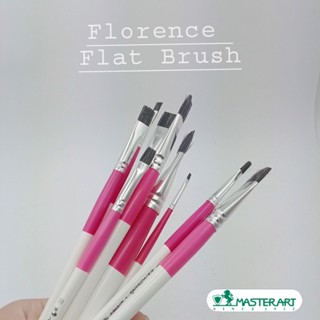 พู่กันแบน เอนกประสงค์ รุ่นฟลอเรนซ์ Florence Flat Brush (เบอร์ 20-22)