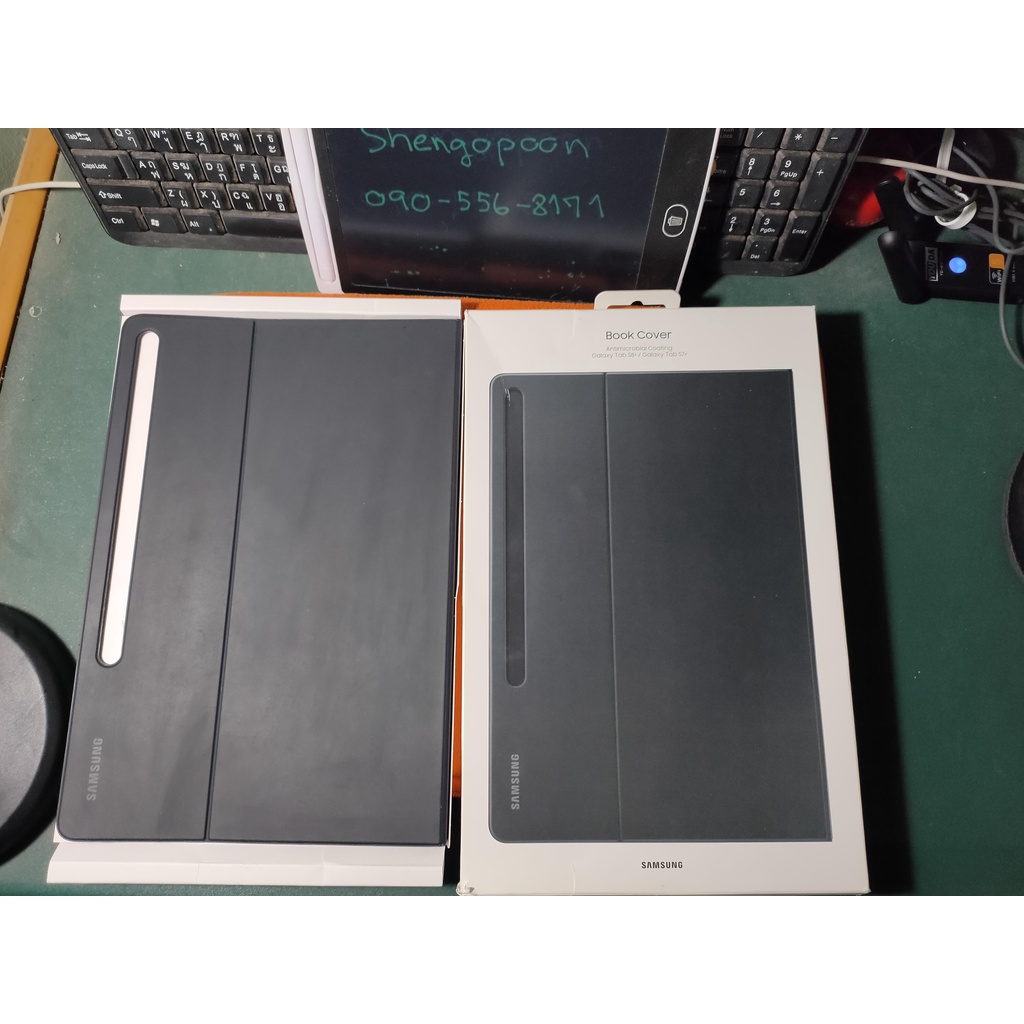 เคสของแท้ SAMSUNG Book Cover สำหรับ Galaxy Tab S8+, S7+, S7FE (12.4 in)