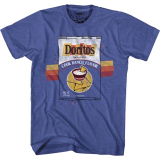 Retro Cool Ranch Flavor Doritos T-Shirt เสื้อแฟชั่นผญ2022 อื่นๆ เสื้อคนอ้วน เสื้อเชิ้ตชาย เสื้อผ้าแฟชั่น เสื้อยืด