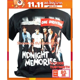 เสื้อวง One Direction เสื้อวงดนตรีร็อค เดธเมทัล เสื้อวินเทจ วันไดเรกชัน ODR1353