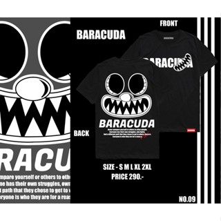 ใหม่ BARACUDA เสื้อยืดสกรีน 👁️ LOGO BRCD 👁️ #ค่าจัดส่งถูก